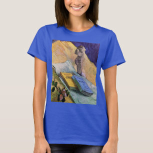 T-shirt Plaster Statuette Rose et romans Vincent van Gogh
