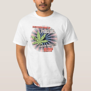 T-shirt Plastique de chanvre