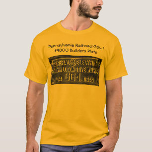 T-shirt Plat de constructeurs du chemin de fer GG-1 #4800