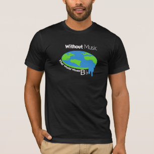 T-shirt plat de la terre