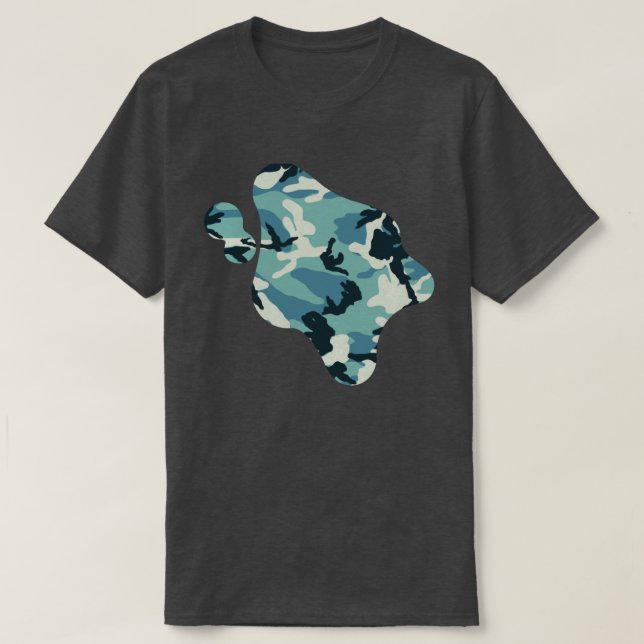 T-shirt Plat de peinture Motif en hiver (Design devant)