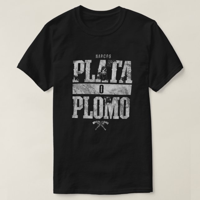 T-shirt PLATA O PLOMO MERCH Essential T-Shirt1.png (Design devant)