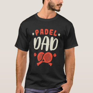 T-shirt Plate-forme Mens Padel Tennis Paddleball Papa Pade