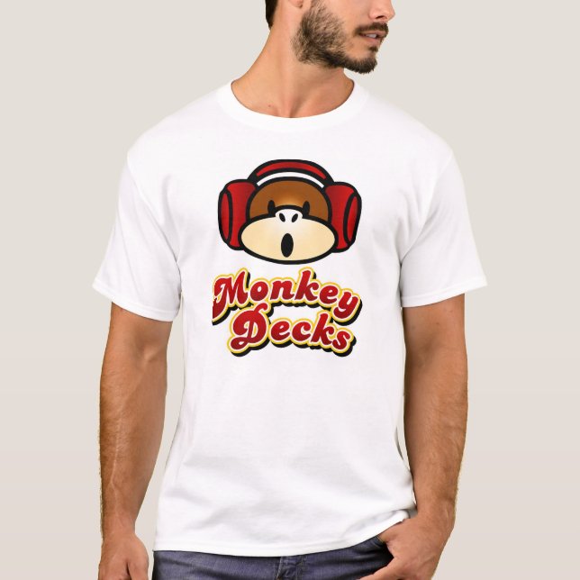 T-shirt Plate-formes de singe (Devant)