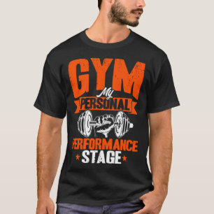 T-shirt Plateforme de performance personnelle de gym Worko