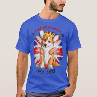 T-shirt Platinum Jubilee 2022 Union Jack For Kids & Jubile