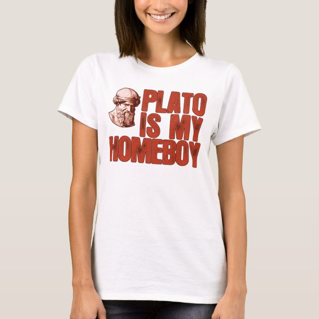 T-shirt Platon est mon Homeboy (Devant)