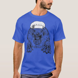 T-shirt Platypus Animal Chef Drôle Cuisine Cuisiner Duckbi