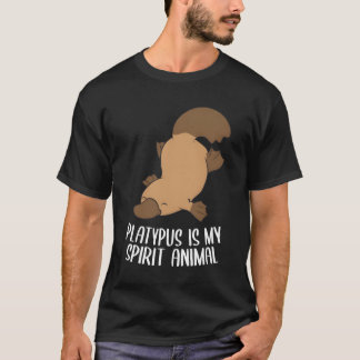 T-shirt Platypus Est Mon Esprit Animal Cute Platypus Lover