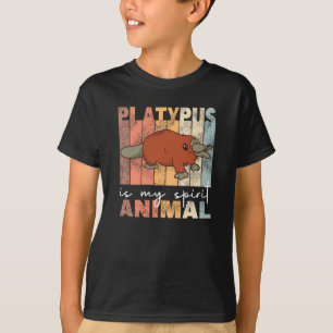 T-shirt Platypus Est Mon Esprit Animal - Sweet Platypus