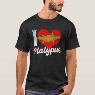 T-shirt Platypus Love Australie Animal australien