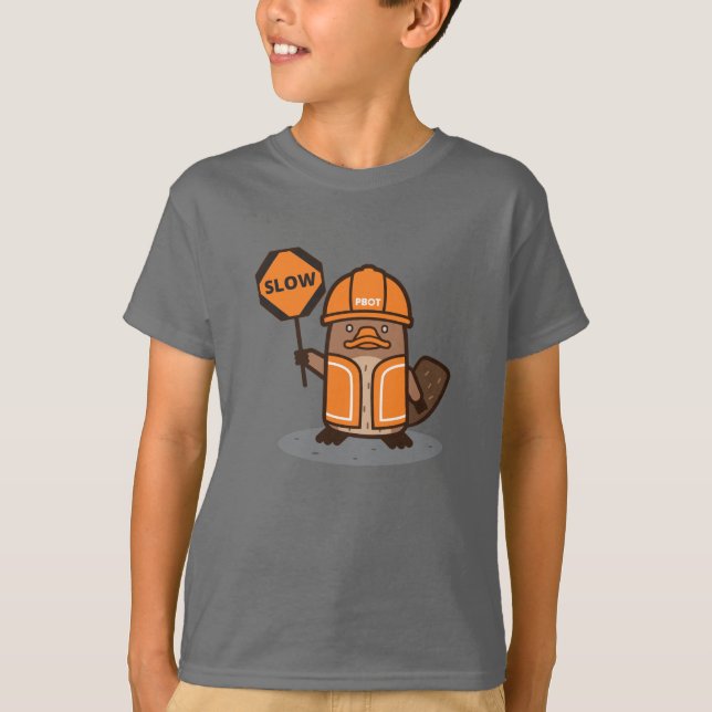 T-shirt Platypus PBOT Lent (Devant)