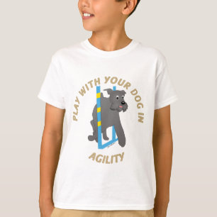 T-shirt Play Agility - Schnauzer