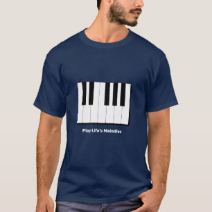 T-shirt "Play Life's Melodies" MUSIQUE LOVER