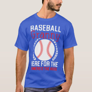 T-shirt Playe De Baseball Grand-Mère Grand-Mère De Basebal