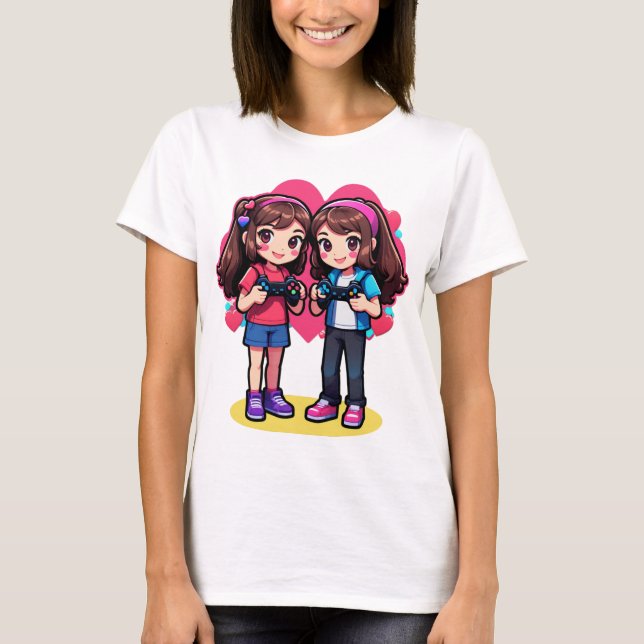 T-shirt Player Two Forever (Devant)