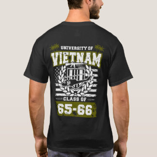 T-shirt Playera University of Vietnam / 1965 - 1966