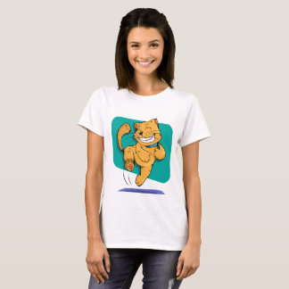 T-shirt Playeras con neño de gatos