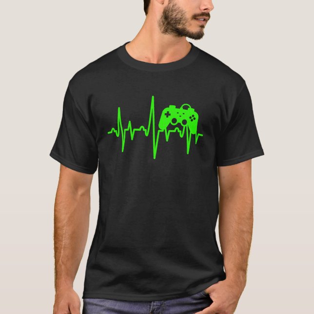 T-shirt Player's pulse (Devant)