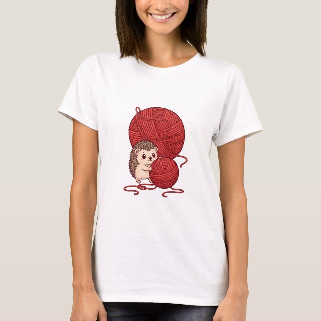 T-shirt Playful Yarn Buddy (Devant)