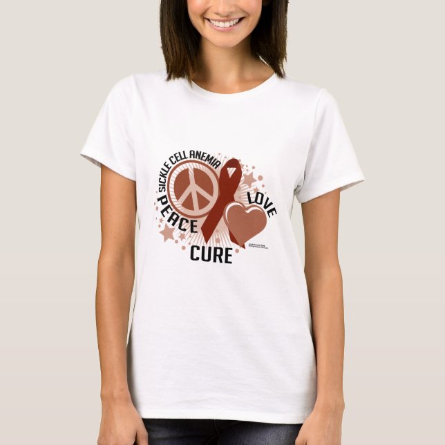 T-shirt PLC de drépanocytose (Devant)