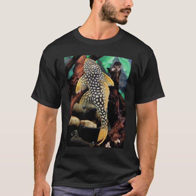 T-shirt Pleco , Scobinancistrus aureatus (Devant)