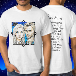 T-shirt Pléiadien Extra Terrestres et OVNI