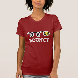 T-shirt plein d'entrain de tennis pour des femmes