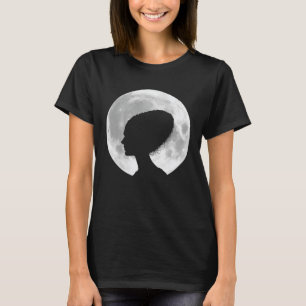 T-shirt Pleine lune Éffrayante effroi Halloween Déplaisant