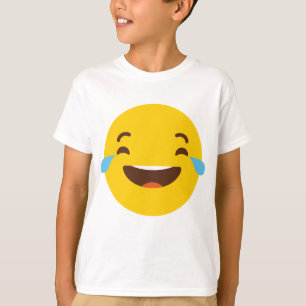T-shirt Pleurer avec l'emoji de laugher