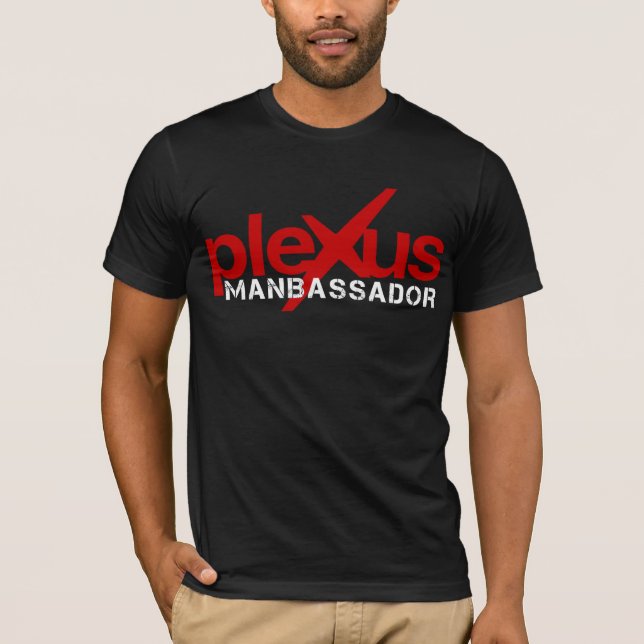 T-shirt Plexus Manbassador (Devant)