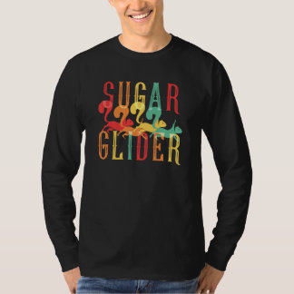 T-shirt Plider à sucre Volant Écureuil Ventilateurs Forêt