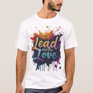 T-shirt Plomb avec amour