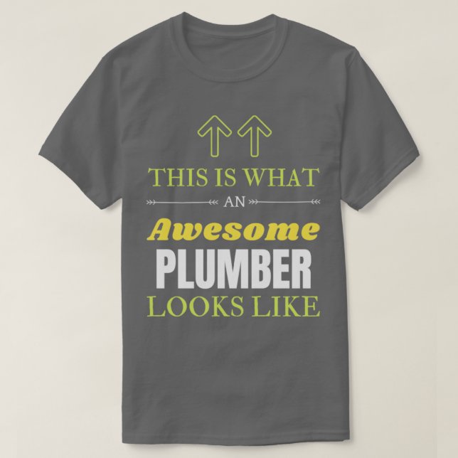 T-shirt Plomber2 (Design devant)