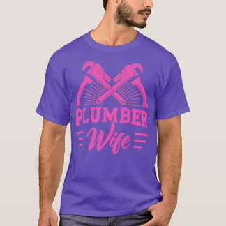 T-shirt Plomber Plumber Vintage Plumber Femme