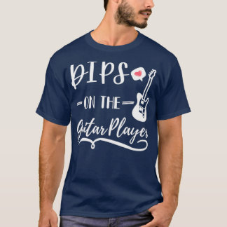 T-shirt plonge sur le guitariste