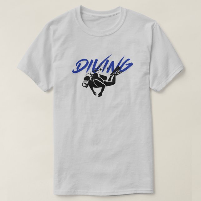 T-shirt plongée (Design devant)