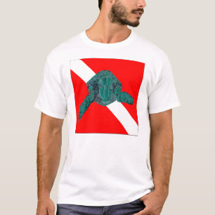 T-shirt Plongée à l'air d'Hawaï