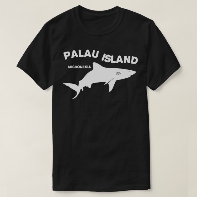 T-shirt Plongée à Palau Island Micronesia (Design devant)