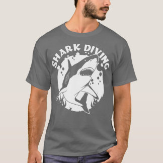 T-shirt Plongée Avec Requins