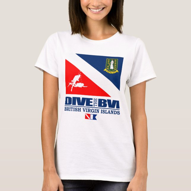 T-shirt Plongée BVI (sq) (Devant)