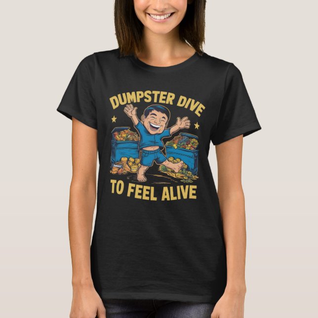 T-shirt Plongée de Dumpster délice (Devant)