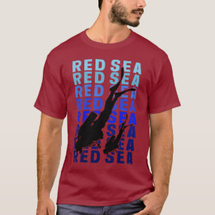 T-shirt plongée de la mer Rouge