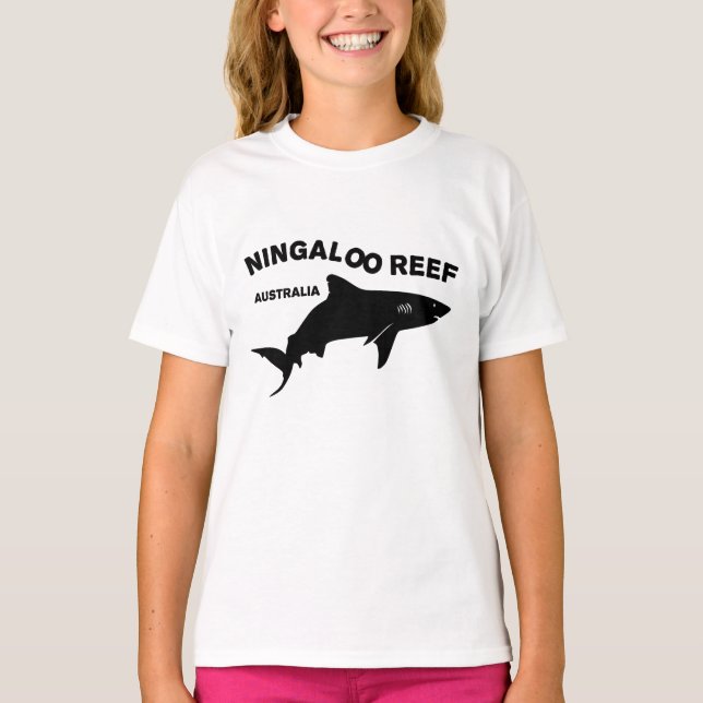 T-shirt Plongée De Requin En Australie, Ningaloo Reef (Devant)