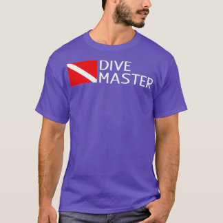 T-shirt Plongée Drapeau Maître de plongée