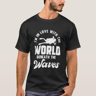 T-shirt Plongée en eau libre sous-marine