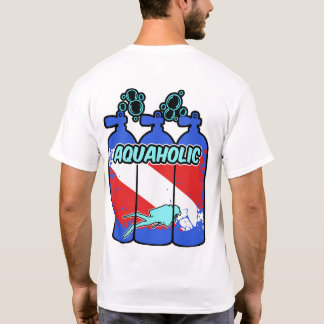 T-shirt Plongée en scaphandre Aquaholic
