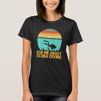 T-shirt Plongée en scaphandre pour hommes femmes plongeurs