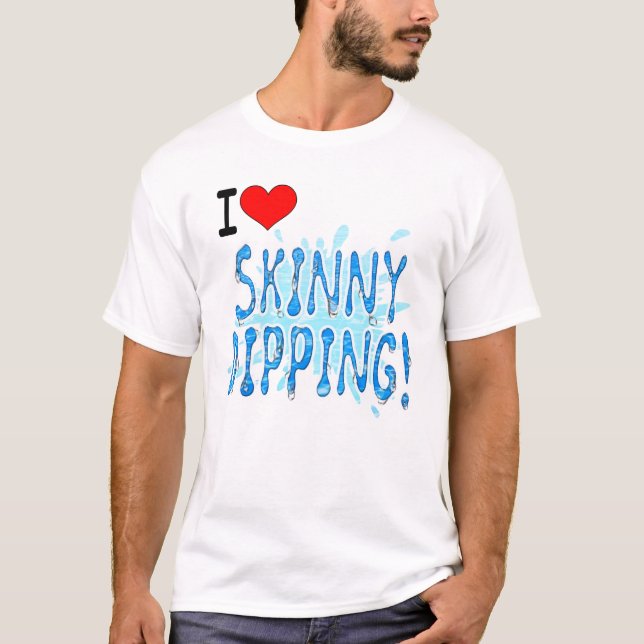 T-shirt Plongée maigre, J'Aime Plonger maigre (Devant)