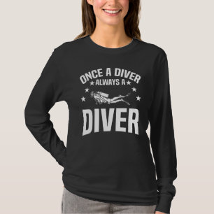 T-shirt Plongée Mens Plongée Plongée Open Water Plongée Oc